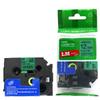 LM Tapes Compatible with Brother PT-E300 Label Printer (1/2" (12mm), Black on Green) view 3