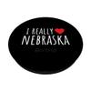 I REALLY LOVE (HEART) NEBRASKA Funny US State PopSockets Swappable PopGrip view 2