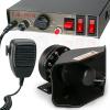 BooYu 12V 200W 9 Tones Police Warning Emergency Siren PA System [180 Design Speaker][125-135dB][Handheld Microphone][Hands-Free][2 x 10A Switches] for Firefighter Ambulance Vehicles Truck SUV ATV UTV view 1