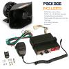 BooYu 12V 200W 9 Tones Police Warning Emergency Siren PA System [180 Design Speaker][125-135dB][Handheld Microphone][Hands-Free][2 x 10A Switches] for Firefighter Ambulance Vehicles Truck SUV ATV UTV view 2