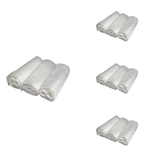 Frost King Clear Polyethylene Drop Cloths, 9' x 12' x 1Mil (Pack of 4)