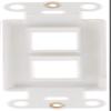 Leviton 41642-W QuickPort Decora Insert, 2-Port, White (Pack of 4) view 3