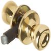 Kwikset 200M 3 CP 7/8RFL RCS 92001-519 Mobile Home Hall and Closet Door Knob in Polished Brass (Pack of 2) view 4