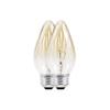 SYLVANIA F15 Dcor Incandescent Light Bulb, 25W, Amber Iridescent Finish, Medium Base, 120V, 2 piece per pack (Pack of 2) view 2