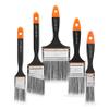 Grip Tight Tools Professional Orange Plus Paint Brush with Soft Grip, 1.5-Inch (Black/White) (Pack of 3) view 2