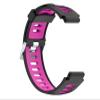 Compatible with Garmin Forerunner 735XT/ 630/620/ 235/230/ 220, Silicone Watch Bands (Black+Purple Red) view 3