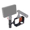 BGNiing ZV-E10 Camera Cage Rig Wood Handle Grip for Tripod Quick Release Plate Mount Video Extension Kit (Cage Side Handle) view 3