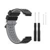 Gheper Soft Silicone Dichromatic Watchband Compatible with Garmin Forerunner 220/230/235/620/630/735XT/Approach S20/S5/S6 Smart Watch Replacement Strap view 1