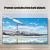 32-75 Anti Glare Anti Scratch TV Screen Protector Filter Out Blue Light Crystal Clear Screen Film, Dust-Proof and Fingerprint Resistant/A / 46 Inches 1017x570 mm view 4