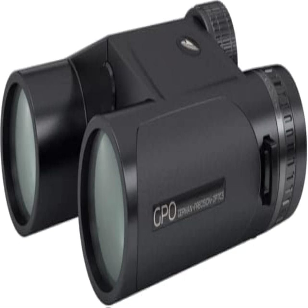 German Precision Optics RANGEGUIDE 10x32 Rangefinding Binocular, Black, BX710