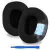 Linkidea Replacement Ear Pads Compatible with Audio-Technica ATH M50X/ M40X, HyperX Cloud/Alpha, SteelSeries Arctis 7, Sony7506, Turtle Beach Stealth 600 Headphones (Cooling-Gel/Black) view 1