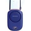 AOCOOLFAN Portable Neck Fan, Mini Small Personal Handheld Fan USB Rechargeable 3 Speed for Girls Boys Woman Eyelash Travel Home Office Outdoor (navy blue) view 1