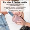 KOVE Mini Commuter 2 Portable Speaker - Pink Bluetooth Speakers, Wireless with HD Louder Volume, Deep Bass Subwoofer, Microphone, IPX7 Water Resistant - Perfect Boom Box for Home, Outdoor or Travel view 4
