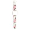Sport Band Compatible with Fitbit Blaze,KangPlus Replacement Leather Band with Metal Frame Sport Wristband Bracelet Adjustable Compatible with Fitbit Blaze Smart Watch for Women Girl view 2