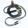 Arklove Replace Audio Upgrade Cable Compatible 6.35mm (1/4) TRS Double 3.5 with Denon ah-d600 ah-d7200 ah-d7100 ah-d9200 ah-d5200 meze 9 Classics Joule T1 II T5 Headset (8ft, Grey) view 1