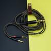 Arklove Replace Audio Upgrade Cable Compatible 6.35mm (1/4) TRS Double 3.5 with Denon ah-d600 ah-d7200 ah-d7100 ah-d9200 ah-d5200 meze 9 Classics Joule T1 II T5 Headset (8ft, Grey) view 3