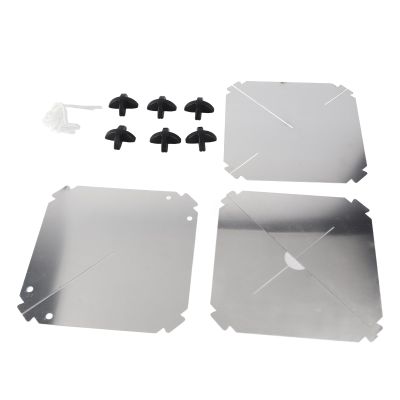 Demeras Marine Reflector, Aluminium High Strength Reflector Octahedral Type 10pcs 12x12 Inches for Motorboat for Sailboats