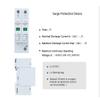 2P DC 600/800/1000VDC Surge Protection Device 20-40kA SPD House Surge Protector (Color : 2P, Size : 1000VDC 20-40kA) view 3