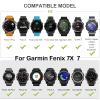 Silicone QuickFit Watch Band Straps for Garmin Fenix 7 7X 6 6X Pro 5X 5 3HR Enduro 935 945 D2 Smart Watch Band 22 26mm Bracelet (Color : Green, Size : 26mm Fenix 6X 6XPro) view 4