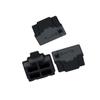 Sopepoyie 20 pcs RJ45 Anti Dust Cover Cap Protector Protects Ethernet Hub Port Cap Protector Switch Port Plugs Black Dust Cover view 2