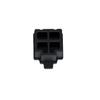 Sopepoyie 20 pcs RJ45 Anti Dust Cover Cap Protector Protects Ethernet Hub Port Cap Protector Switch Port Plugs Black Dust Cover view 3