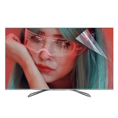 TYRHMY 65 Inch Anti Glare TV Screen Protector. Filter Blocking Radiation & Blue Light from 400 to 450Nm, Relieve Eye Strain Protection Eyes and Sleep Better,65in L56.69inxW31.85in