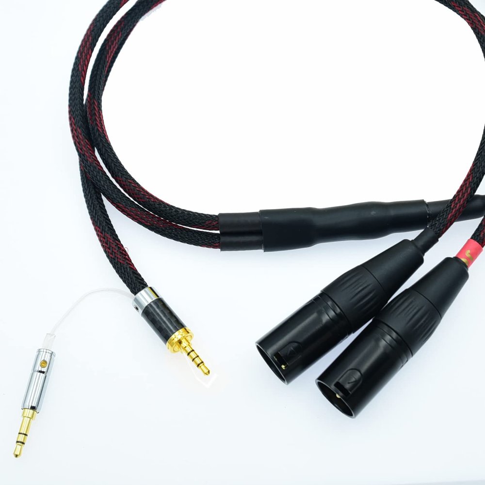 2.5mm Trrs to 2 Dual XLR Male Cable Balanced Audio for Astell&Kern AK100II, AK120II, AK240, AK380, AK320, DP-X1A, FIIO X5III XDP-300R iBasso DX200, KANN etc SP1000M SP2000 SR15 SE100 KANN CUBE (16ft)