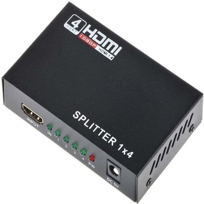 4x1 HDMI 1 in 4 Out Splitter