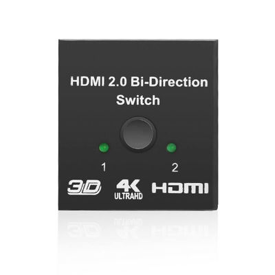 HDMI 2.0 Splitter Bi-Direction Hub HDCP 2x1 1x2 in Out 4K