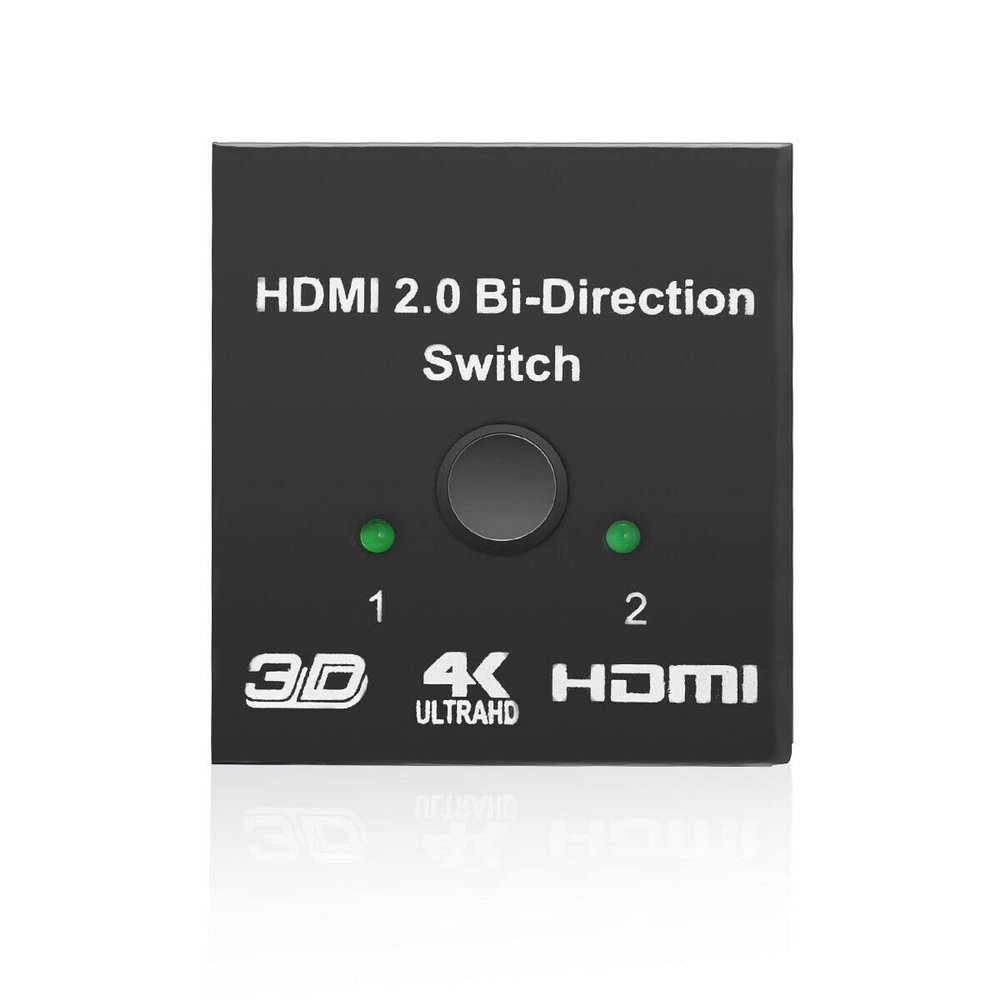 HDMI 2.0 Splitter Bi-Direction Hub HDCP 2x1 1x2 in Out 4K