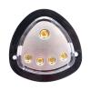 4 Way Power Distribution Block 1Guage Input 4Guage Output Ground Distributor Connecting Car Audio Splitter view 4