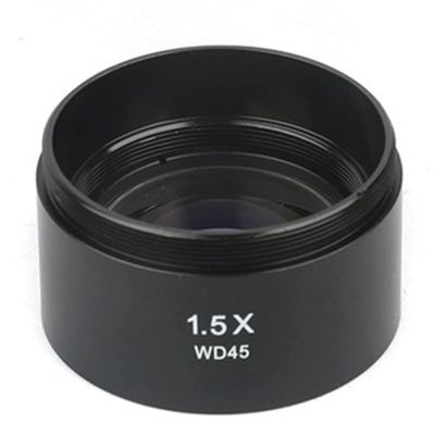 Lab Microscope Slides 0.3X 0.5X 0.7X 2.0X 1X Industry Microscope Camera Lens Thread Zoom Microscope48mm Microscope Parts (Color : 1.5X)