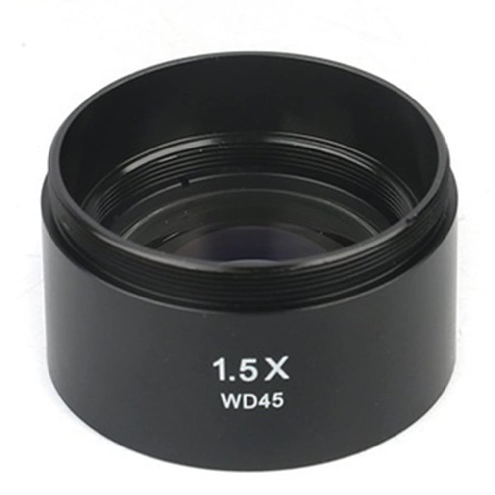 Lab Microscope Slides 0.3X 0.5X 0.7X 2.0X 1X Industry Microscope Camera Lens Thread Zoom Microscope48mm Microscope Parts (Color : 1.5X)
