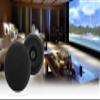 Rockville Pair HC55-16 Black 5.25" 300W in-Ceiling Speakers 16 Ohm, Polypropylene Woofer, Mylar Dome Tweeter, Swivel Tweeter, for Home Theater view 1