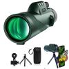 40X60 Monocular Telescope High-Power Low-Light-Vision - for Adults with Smartphone Holder-for Stargazing Bird Watching Hunting Hiking Camping Gifts for Man view 1