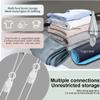 Nearockle 16Pcs Silicone Cable Straps Wire Organizer for Bundling Earphone, Phone Charger, Computer Cords, Reusable Cable Ties Cord Organizer in Home,Office,Kitchen,School(White) view 4