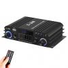 Facmogu S-288 4 CH Bluetooth 5.0 Home Audio Amplifier, RMS 45Wx4, Max 600W HiFi Stereo Power Amplifier USB, SD, FM Class D Speaker Amp for Home Theater Karaoke, with Power Adapter & Remote Control view 1