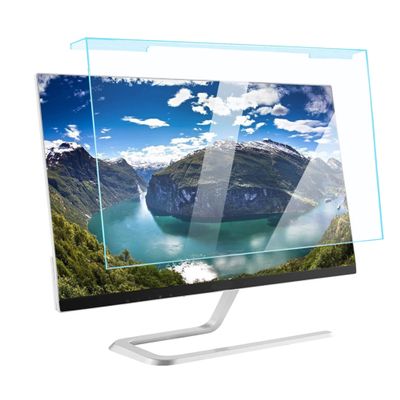 JFGH Anti Blue Light Screen Protector, Blocks Harmful Blue Light Filter Panel Widescreen Monitor Frame Hanging Type / 23 in 524x306mm