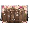 MEHOFOND We Still Do Backdrop for Wedding Anniversary Party Decorations Engagement Bachelorette Party Rustic Wood Photography Background Vow Renewal Decorations Supplies Banner 7x5ft view 3