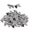 Huyfoig 60 Pack Sofa Spring Repair Kit, Upholstery Stay Wire Clips for Sofa,and Chair Spring Repair,Couch,Connectors to Attach Springing Wire to Springs view 1