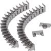 Huyfoig 60 Pack Sofa Spring Repair Kit, Upholstery Stay Wire Clips for Sofa,and Chair Spring Repair,Couch,Connectors to Attach Springing Wire to Springs view 3