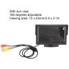 4.3 Inch Backup Camera Color LCD Car Vehicle Rearview Mirror Monitor Car Reverse Camera Car Rear View Camera for Car SUV Van Truck Black view 4