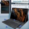 Backlit Keyboard Case for Samsung Galaxy Tab S8 Ultra 14.6 Inch 2022 with S Pen Holder, Wineecy 7 Colors Backlight Detachable Wireless Keyboard & PU Folio Stand Cover Case for SM-X900 / SM-X906 Tablet view 4