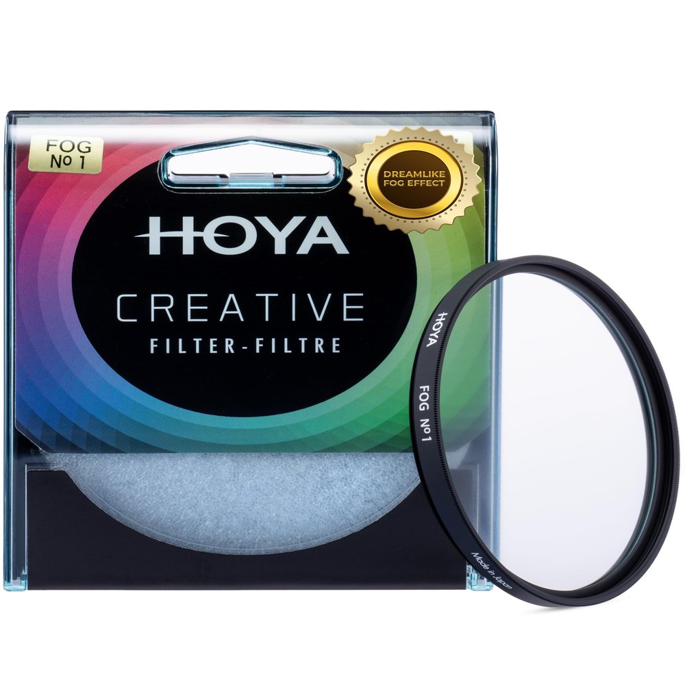 Hoya Fog No1 Camera Fog Filter  72mm Lens Filter for Dreamlike Soft Effect  Multi-Coated & Slim Frame Diffusion for DSLR & Mirrorless Cameras  Nightscape & Creative Photography