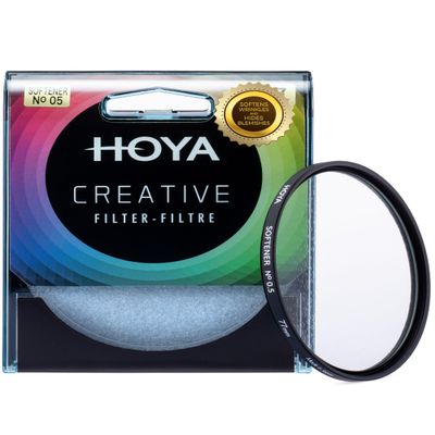 Hoya Softener No0.5 Camera Softening Lens Filter  58mm Lens Filter Creates Dreamy Diffused Look  Multi-Coated & Slim Frame Diffusion for DSLR & Mirrorless Cameras  Portrait & Creative Photography