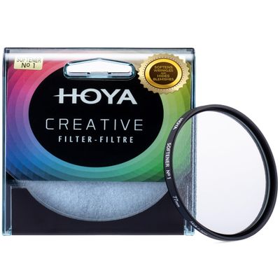 Hoya Softener No1 Camera Softening Lens Filter  58mm Lens Filter Creates Strong Dreamlike Diffused Look  Multi-Coated & Slim Frame for DSLR & Mirrorless Cameras  Portrait & Creative Photography