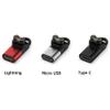3 Pack for Garmin Fenix 8 43MM/47MM/51MM, Enduro3 Smartwatch Charging Connector Male Adapter Replacement for Garmin Fenix 7S/7/7X,6S/6/6X,5S/5/5X,Venu 2/2S/2 Plus/3/3S/SQ view 2