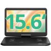 YOTON 17.5" Portable DVD Player with 15.6" HD Swivel Screen for Car and Kids, 4-6 Hours Working Time with Built-in Battery, Dual Stereo Speakers, USB/SD/AV/Audio/Gamepad Support [Not Support Blu-Ray] view 1