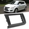 Fydun DIN Installation Dash, Black ABS Stereo Audio Fascia Panel Navigation Fascia Car Stereo Frame for Swift 20052010 view 3