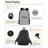 Howilath Pug Dog Cute Pattern 17 Inch School Backpack for Boys Kids Bookbag Set Schoolbag with Lunch Box Pencil Case Laptop Daypack view 4